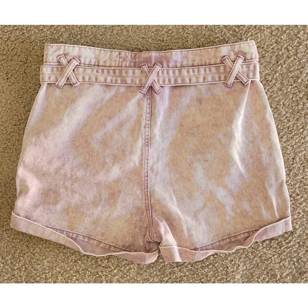 Urban Outfitters‎ BDG Women's High Rise Paperbag Belted Cora Shorts. Size 26 - Picture 5 of 9
